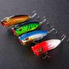 SOUGAYILANG Fishing Lure 10.2cm Popper Crankbait Artificial Wobbler Hard Baits Minnow Fishing Lure