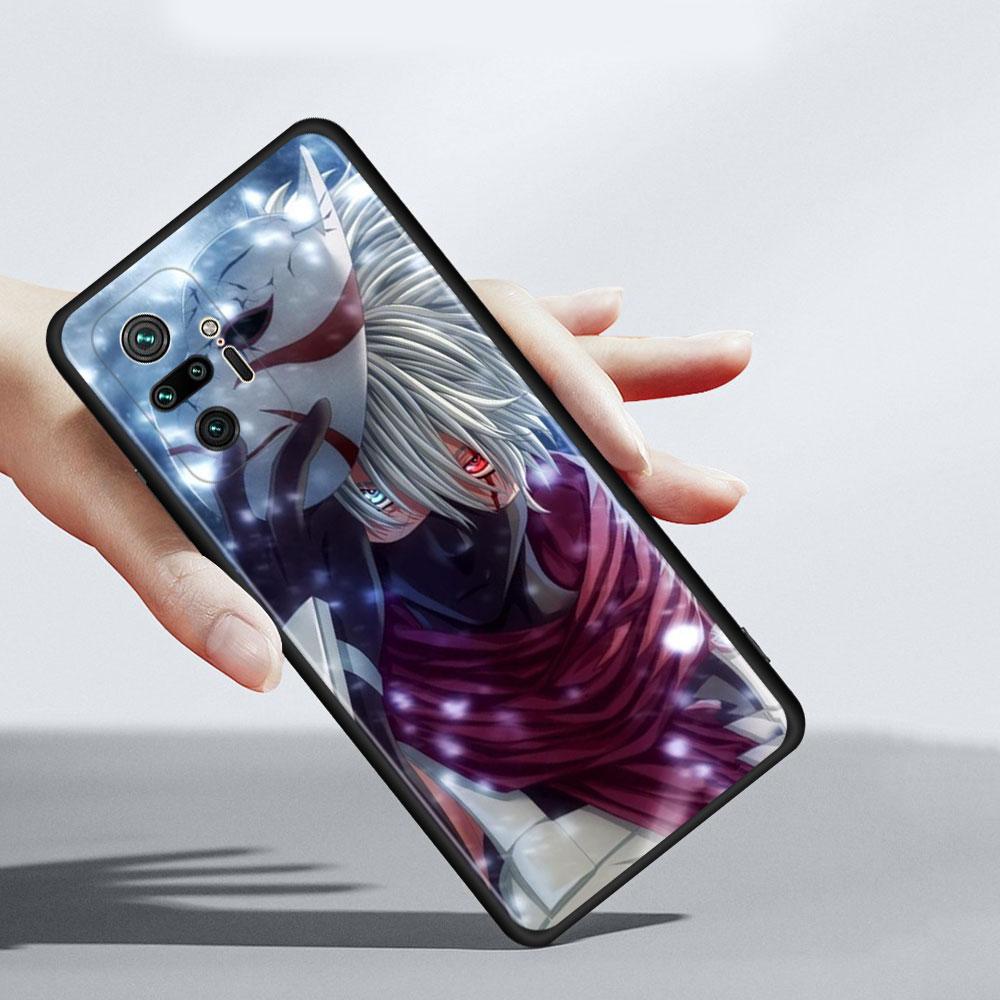 Чехол для телефона Xiaomi Redmi 9 9a 9c 8 k40 Note 9s 9 10 11 8 pro 7 11t 9t 8t, силиконовый чехол аниме Наруто Какаши