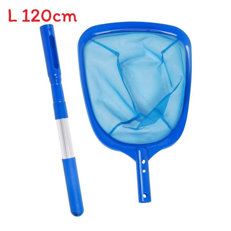 Pool Skimmer Net With Detachable Aluminum Handle For Inground And Above Ground Pools