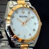 Б/у [Noble] BULOVA/Булова/Женские часы/С бриллиантами/Красивые/Для женщин