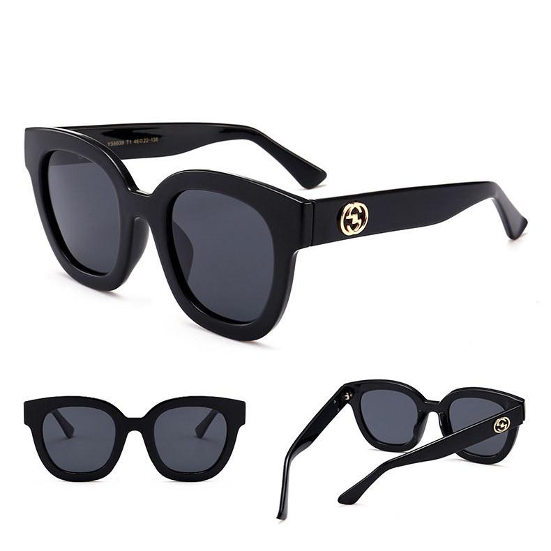 Fashion Luxury Large Square Uv Protection Sunglasses For Women