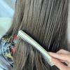 Двухслойная Мелкий зуб Разглаживающая для распутывания волос ABS Пластик Без ручки Портативная Легко чистить Салонное Домашнее использование Прочная Стильная
