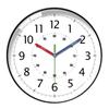 Mute Electronic Color Clock Colorful Learning Wall Hanging Clock Early Education Wall Clock  Home