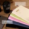 2026 Schedule Notebook Soft Leather Cover A5 Efficiency Manual Self-discipline Two Days Per Page Daily Planner Agenda