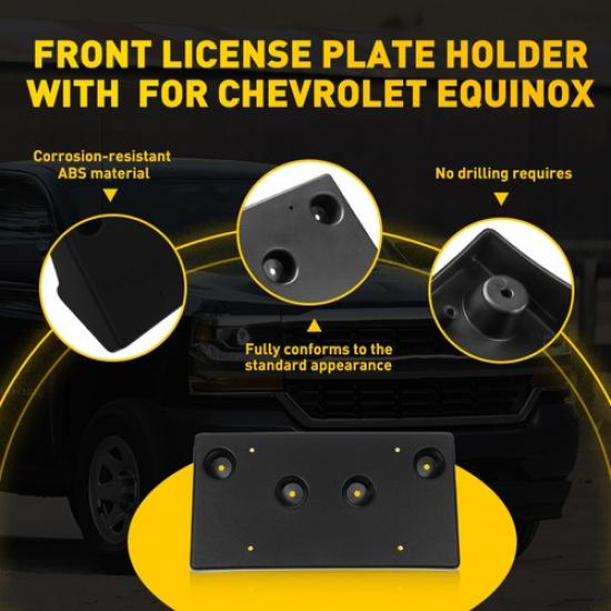 Для 2018- EQUINOX ПЕРЕДНИЙ ДЕРЖАТЕЛЬ НОМЕРНОГО ЗНАКА НОВЫЙ GM # 23320630 GM1068190 EXV