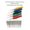 F26C 2/10Pcs Flexible Back Probe Pins 0.7mm Piercing Needle Tip Probes for Car Repairing Electrical Testing