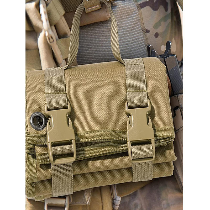 Outdoor Tactical Waterproof PVC Camping Mat Mattress Foldable 4 Seasons Portable Square 900D Thickness