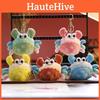 Tiny Plush Crab Keychain Cute Soft Toy In Multiple Colors For Bags And Keys