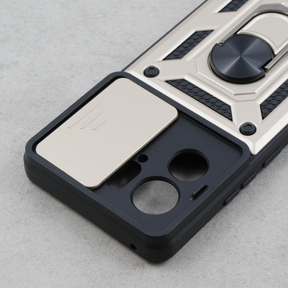 Armored case for Motorola Edge 40, CamShield Slide, gold