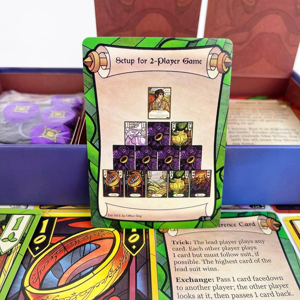 Братство Кольца Карточная кооперативная игра с розыгрышем карт 1-4 игрока