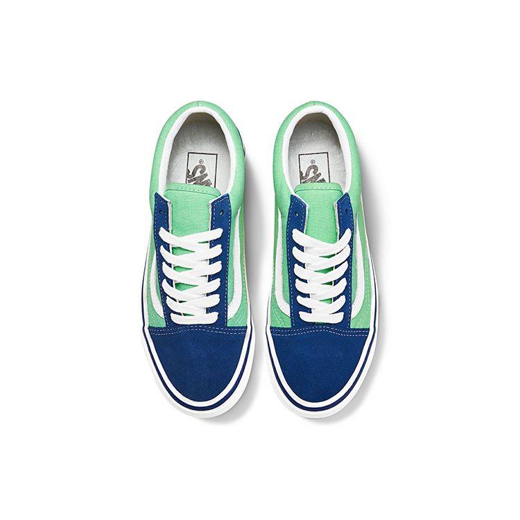 Vans Old Skool 36 Dx Мужские для скейтбординга 'Сине-зеленый' VN0A38G2XFJ