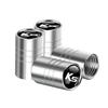 4Pcs Car Styling Metal Wheel Tire Valve Caps Tyre Stem Cover For Kia Rio Picanto Sportage Soul Forte Ceed Venga Optima Cadenza RUAJC1