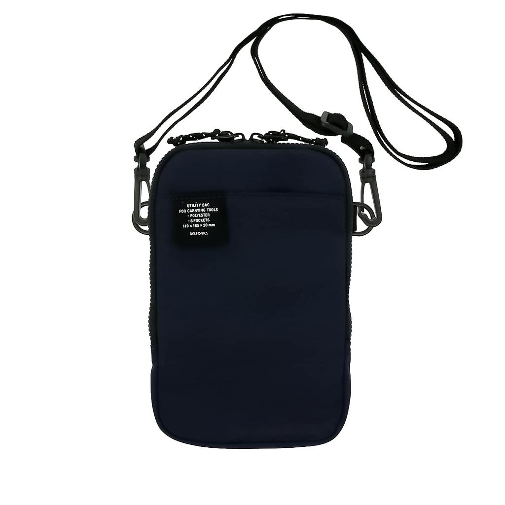 Inner Carrying Stud Smartphone Bag Shoulder Bag [Delfonics] (Dark Blue)