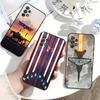 Чехол для телефона T-Top Gun M-Maverick для Samsung S25, S24, S21, S22, S23, S30, Ultra, S20, Plus, Fe, Lite, Note, 10 Черный Мягкий