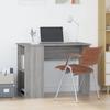 VidaXL Desk Sonoma Grey 100x55x75 Cm Engineered Wood 823030
