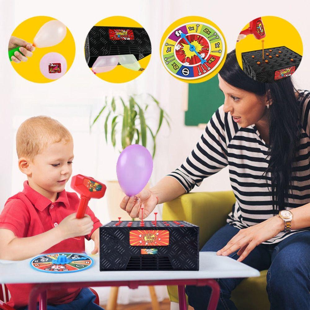 Versatile Dont Pop The Balloon Game Plastic Balloon Desktop Board Games