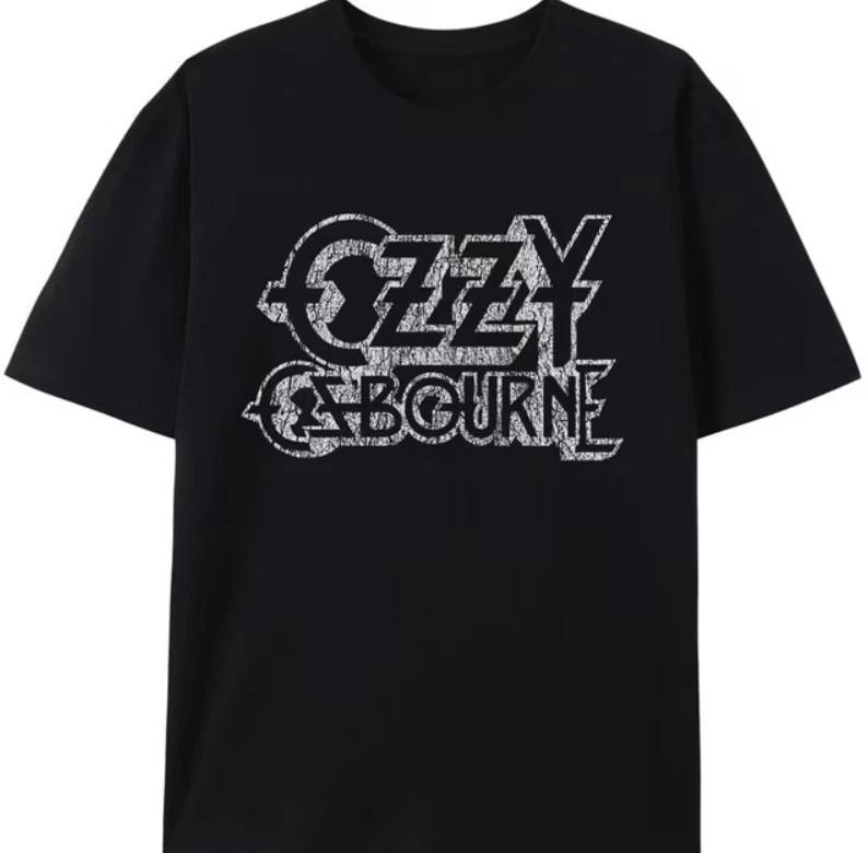 Ozzy Osbourne 'Vintage Logo' Black T Shirt - NEW