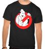 Unisex Tees 100% Cotton Men's Women's Ghostbusters Ghostbusters Black T-SHIRT -1065-
