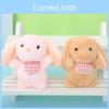Cute And Cuddly Rabbit Plush Toy Keychain Accessory For Kids And Adults