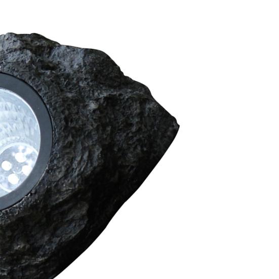 Солнечная каменная лампа светодиодная непромокаемая 4 дизайнерская лужайка для сада камней декоративный свет для патио