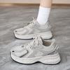 Dad Shoes Women's 2024 Autumn New Breathable Sneakers Student Korean Version Versatile Thick-soled Height-increasing Casual Running Shoes