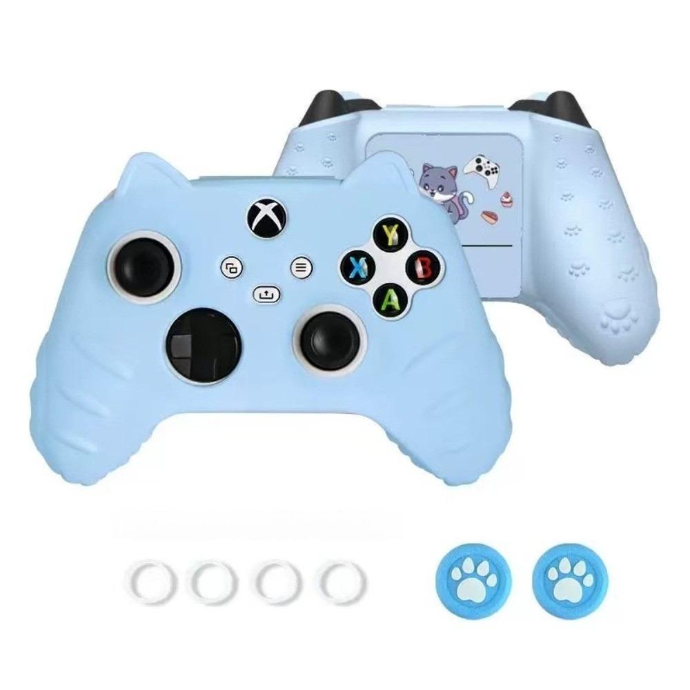 Silicone Controller Protector Solid Color Joystick Grip Cover for Xbox Series Gaming Accessories