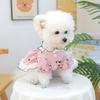 Breathable Dog Princess Dress Lightweight Dog Fluffy Skirt Fashion Cat Apparel  Summer Season