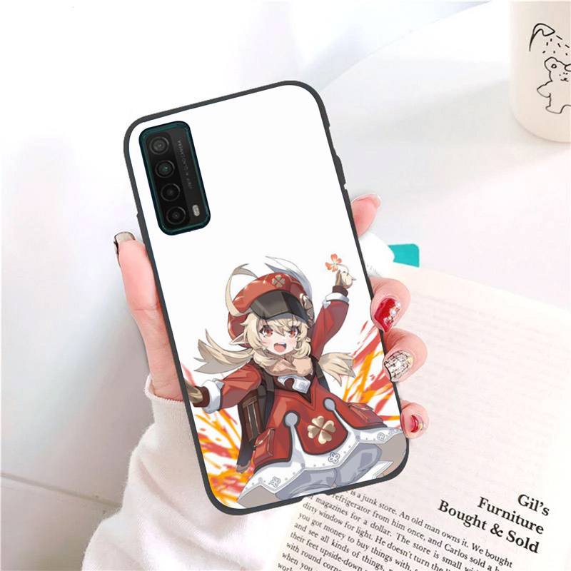 Genshin Impact Cute KLEE чехол для телефона Honor 7A Pro 7C 10i 8A 8X 8S 8 9 10 20 Lite силиконовый чехол