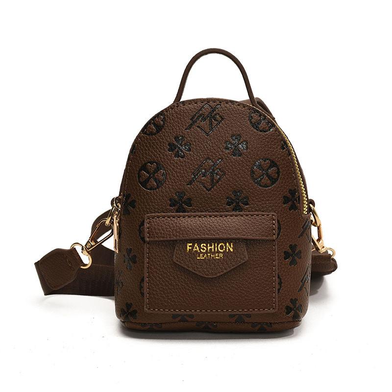 Stylish Korean Mini Shoulder Bag For Kids Featuring Trendy Floral Design In Multiple Colors