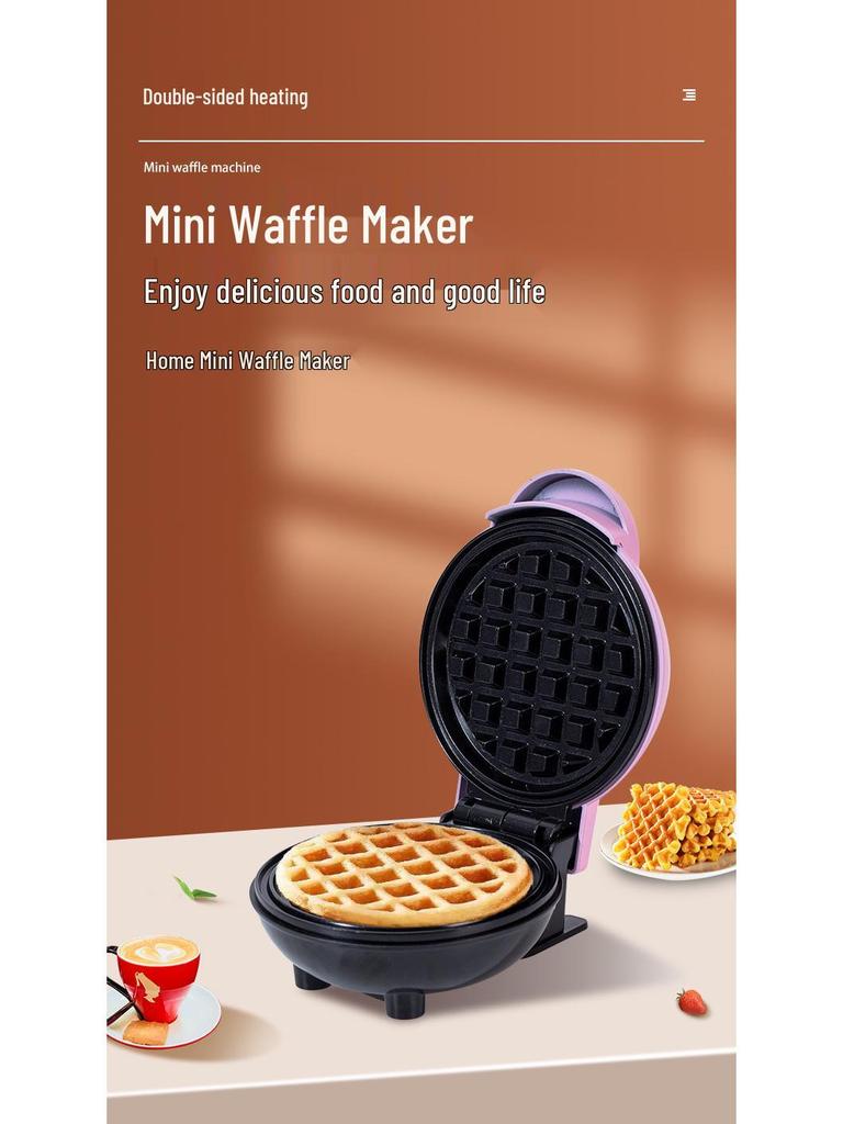 Compact Breakfast Maker: Mini Waffle, Pancake, Cake, and Sandwich Machine