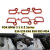 2PC Engine Intake Manifold Gasket FOR BMW 3 5 X Z Series E36 E39 E46 E60 E85 M54