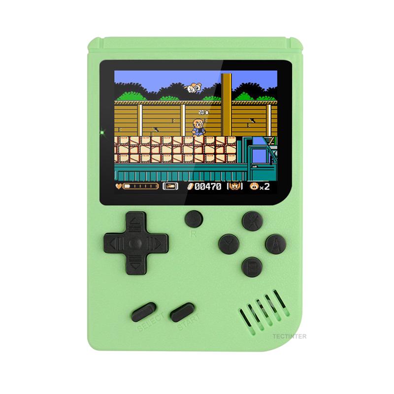 Портативная игровая консоль 400. Ручные классические игры. Портативная игровая консоль в стиле ретро. 3-дюймовый ЖК-экран.