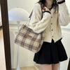 Trendy Street Style Large Nylon Tote Bag For College Students With Magnetic Closure