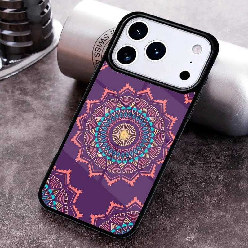 Чехол для телефона с мандалой, чакрами и йогой для iPhone 17 16 15 Pro Max Air 14 13 12 11 Plus, противоударный чехол Capa