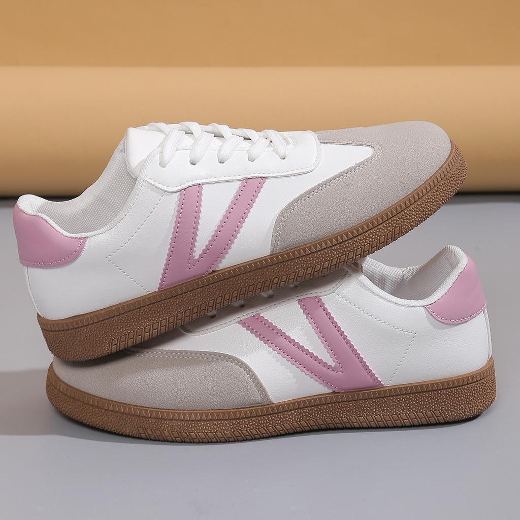 Обувь Dexun женская обувь весна и лето 2025 новая на плоской подошве легкая спортивная обувь «Форрест Гамп» ретро на шнуровке повседневная обувь