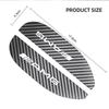 JNWYL1 2Pcs Car Rearview Mirror Rain Eyebrow Carbon Fiber Pattern Sun Visor Shade Shield For Mercedes Benz AMG GLE GLS CLS GLC CLA GLA