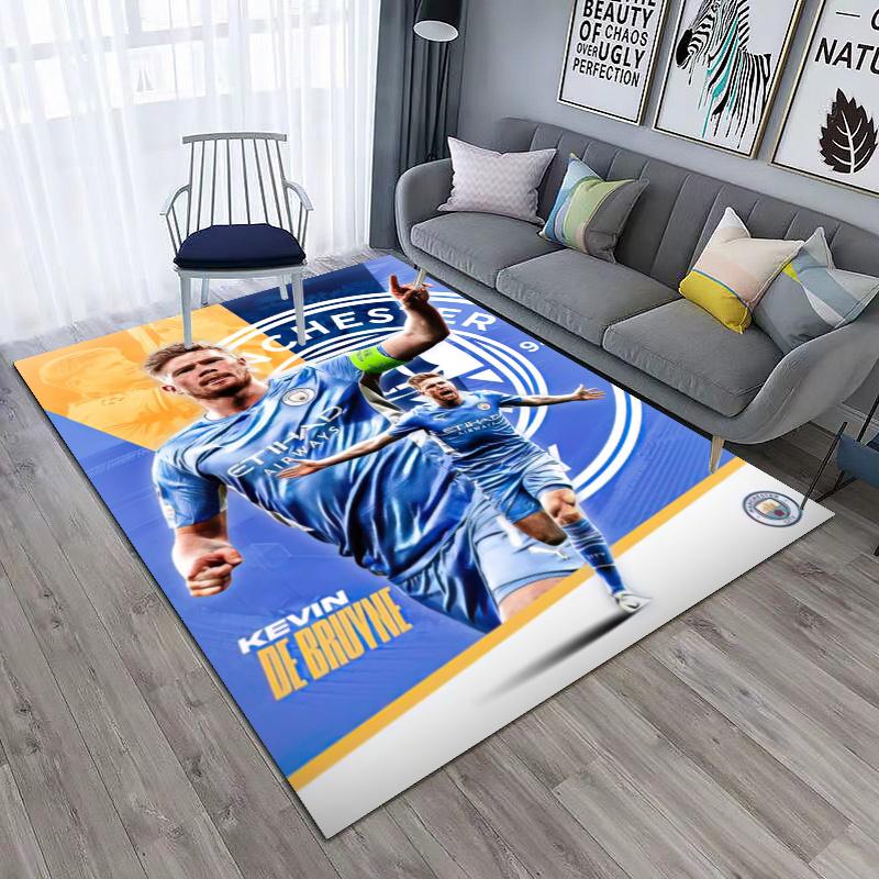 Former Manchester City F.C. Belgian athlete Kevin De Bruyne carpet is suitable for living room and bedroom doormats office balcony decorative carpet 1