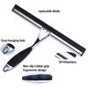 Stainless Steel Shower Wiper Window Squeegee Wiper All-purpose Glass Mirror Scraper Cleaning Household Hotel Tools Golden Black