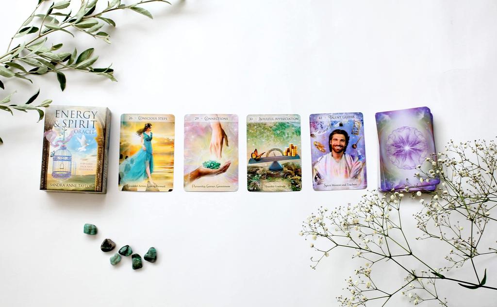 И.И.Й. Карты Оракула Энергии и Духа, Японское издание, Аффирмации, Гадание, с японскими инструкциями