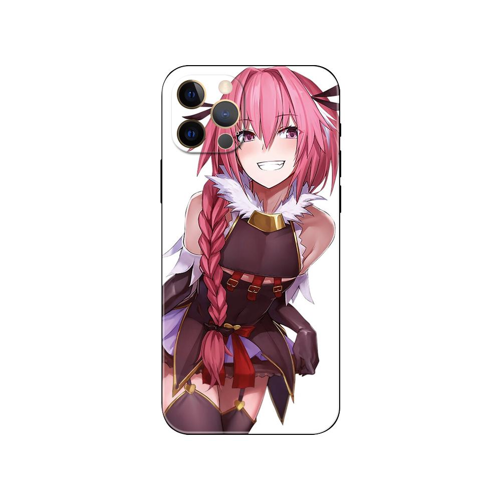 Чехол для телефона Astolfo для iPhone 5 5S 2020se 6 6s 7 8 plus x 10 XR XS 11 12 13 mini pro MAX, черная задняя крышка из ТПУ