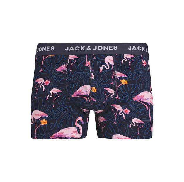 Jack & Jones Pink Flamingo Plus Size боксеры 5 шт.
