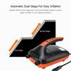 Портативный одноступенчатый воздушный насос 16 PSI с 6 насадками Надувной насос