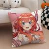 NNakano IItsuki Cushion Cover Throw Pillow Cover Hidden Button Durable Polyester Chair Cushion