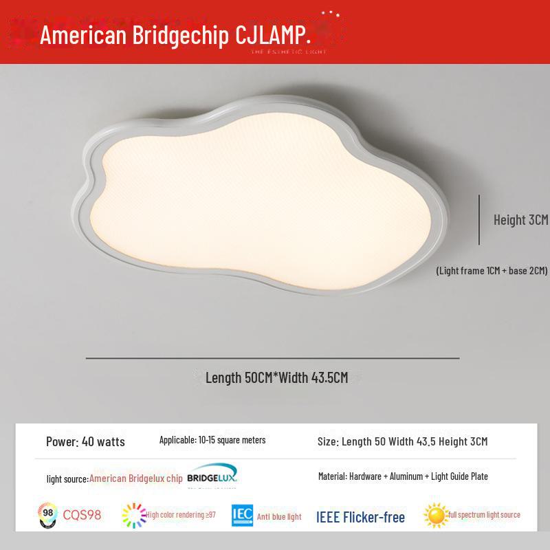 Современный потолочный светильник в кремовом стиле для гостиной, спальни или детской комнаты