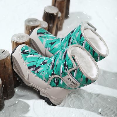 Зимние сапоги для девочек до середины голени Детские походные ботинки Зимние сапоги для мальчиков Повседневные ботинки для детей Ботинки Охотничьи сапоги Сапоги для девочек до колена с мехом