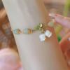 Flower New Chinese Style Bracelet Cherry Pendant Beaded Hand Ring Cute Orchid Bracelet  Party