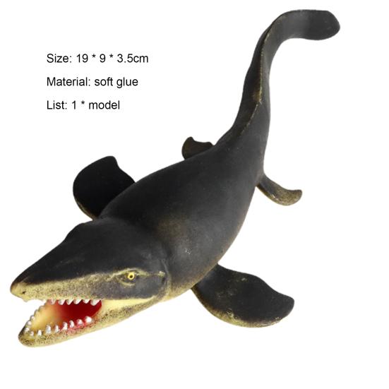 Игрушка Акула Яркая Гладкий Край Мультяшный Подводный Мир Китовая Акула Фигурка для Детей