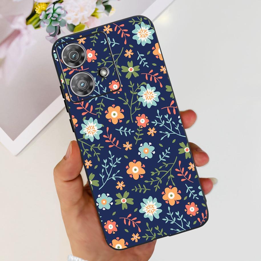 For Motorola Edge 40 Neo Case Soft Transparent Silicone Bumper Shockproof Cover For Moto Edge40 Neo Edge40Neo 5G XT2307-1 Fundas