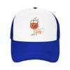 Enjoy Your Aperol Spritz Time Camping Mesh Baseball Caps Women Unisex  Adult Unisex Beach Coquette Hat Trucker Cap