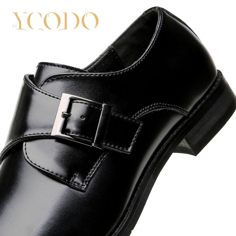 Мужская деловая обувь из натуральной яловой кожи